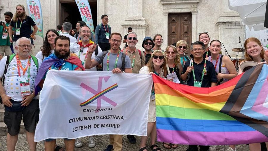 CRISMHOM durante la Jornada Mundial de Juventud en Lisboa, en 2023