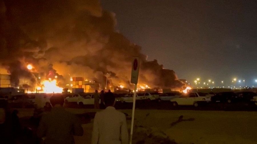 Irán investiga las causas de la explosión en el puerto de Shahid Rajai