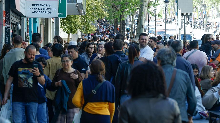 Apagón en Madrid