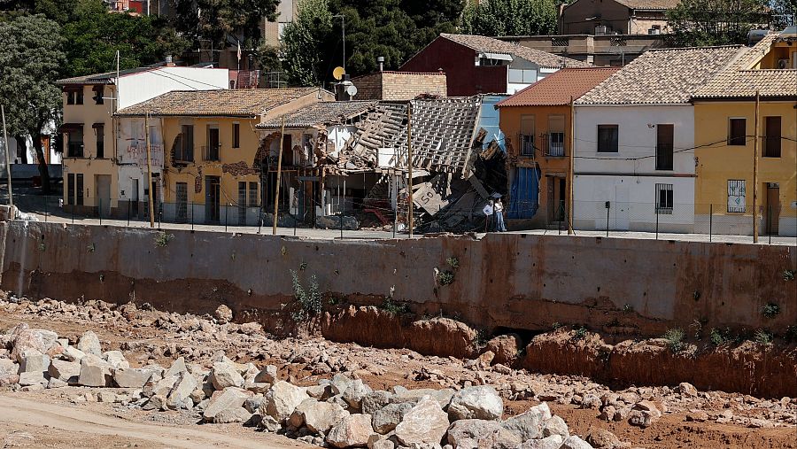 Barranco del Poyo, a su paso por Picanya.