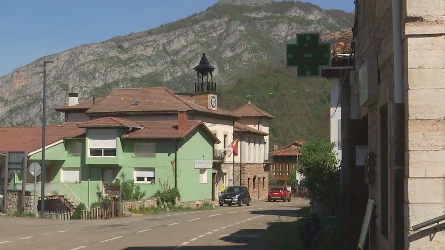 Imagen del municipio leonés de Oseja de Sajambre.