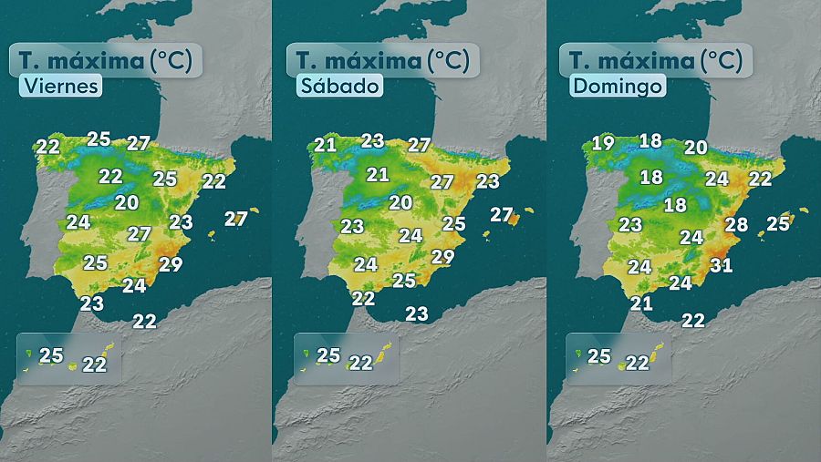 El tiempo hoy 1 de mayo