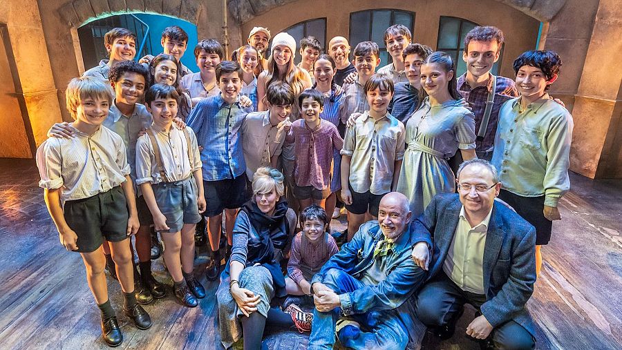 Foto de familia en 'Los chicos del coro'