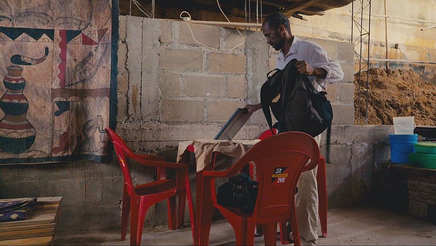 Hizidine Acha, periodista mozambiqueño