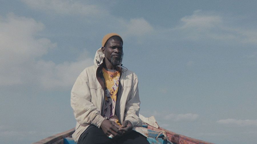 Moussa, pescador senegalés