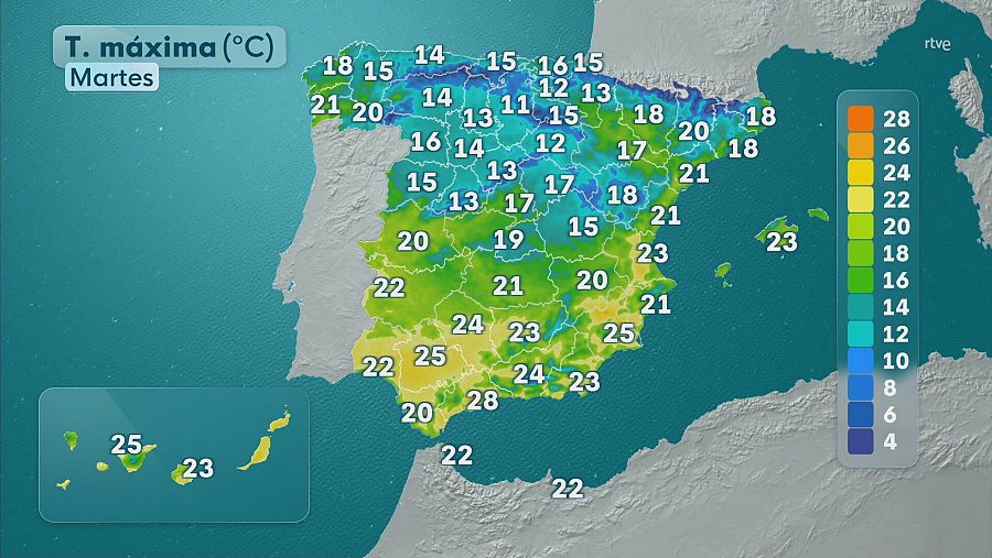 La bajada de temperaturas se seguirá notando