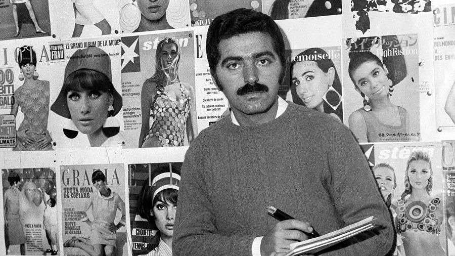 Retrato del modista Paco Rabanne