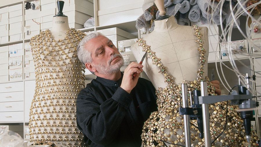 Retrato del modista Paco Rabanne