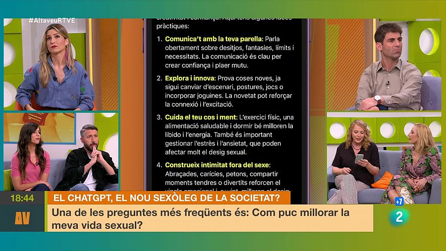 Una de les preguntes més freqüents a la IA és com millorar la vida sexual.