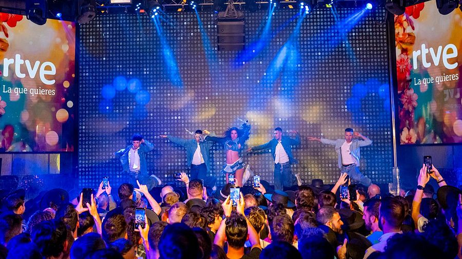 Daniela Blasco volvió a interrpretar su 'UH NANA' en la fiesta de la primavera de RTVE