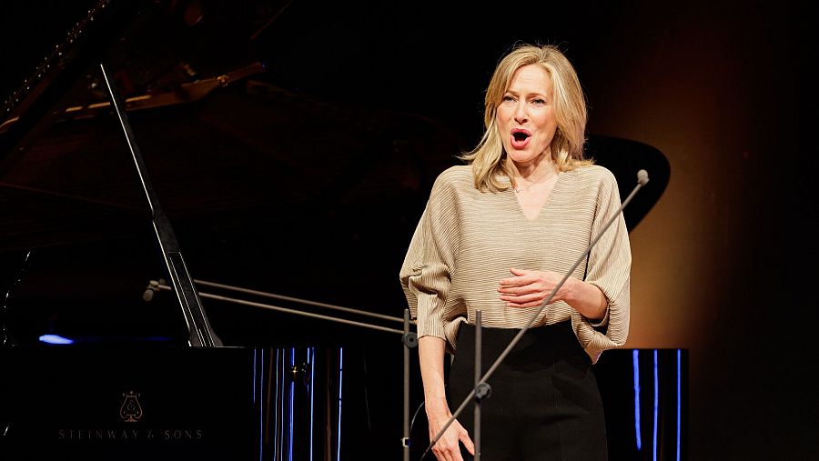 Sonia de Munck durante la presentación