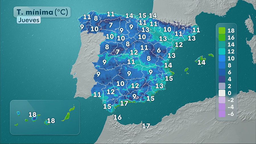 El tiempo de hoy 15 de mayo