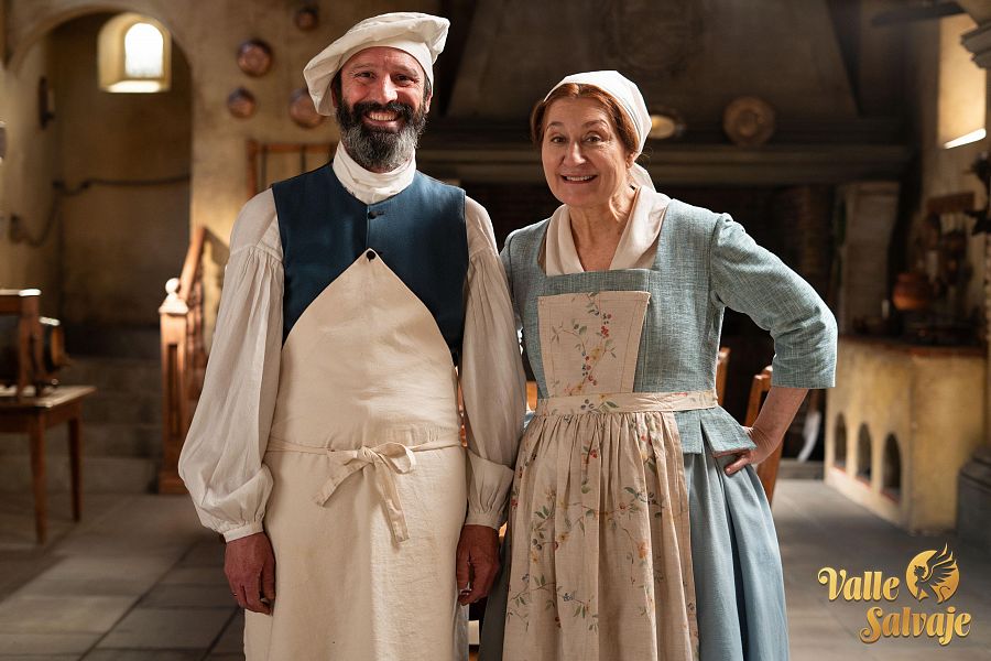 Chiqui Fernández y César Maroto son Eva y Amadeo en 'Valle Salvaje'