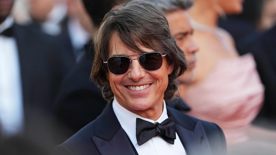 Tom Cruise, en la alfombra roja de Cannes.