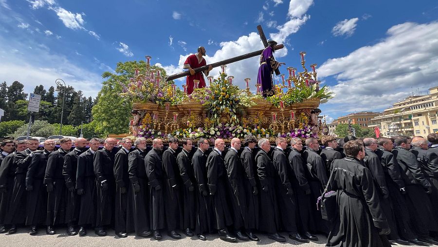 Paso del Nazareno de la Cofradía del Dulce Nombre de Jesús Nazareno