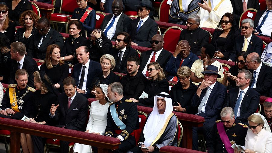 León XIV: fotogalería de la misa de inicio de papado