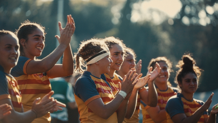 Jugadores de la Selecció catalana de rugbi