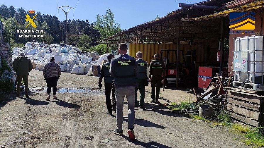 Cae una red criminal de gestión de residuos ilegal