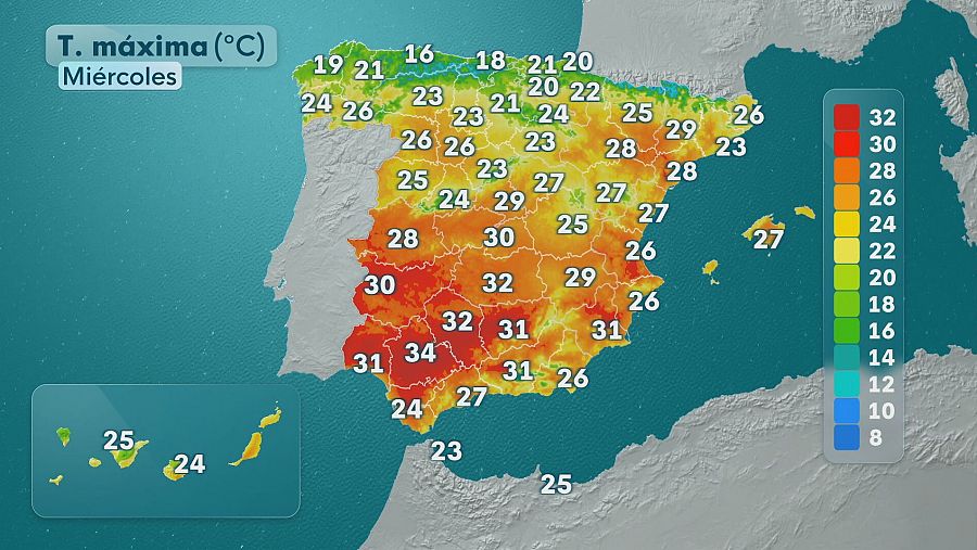 El tiempo hoy 21 de mayo