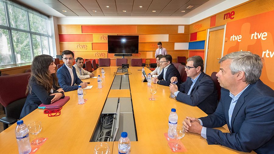 Reunión entre representantes de RTVE y del Comité Paralímpico Español