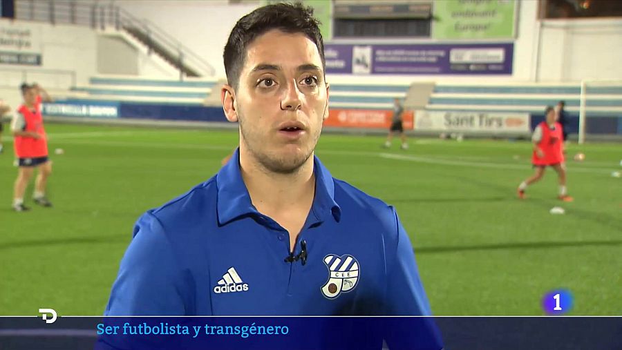El futbolista Álex Alcaide és un noi trans que juga al filial femení de l'Europa.