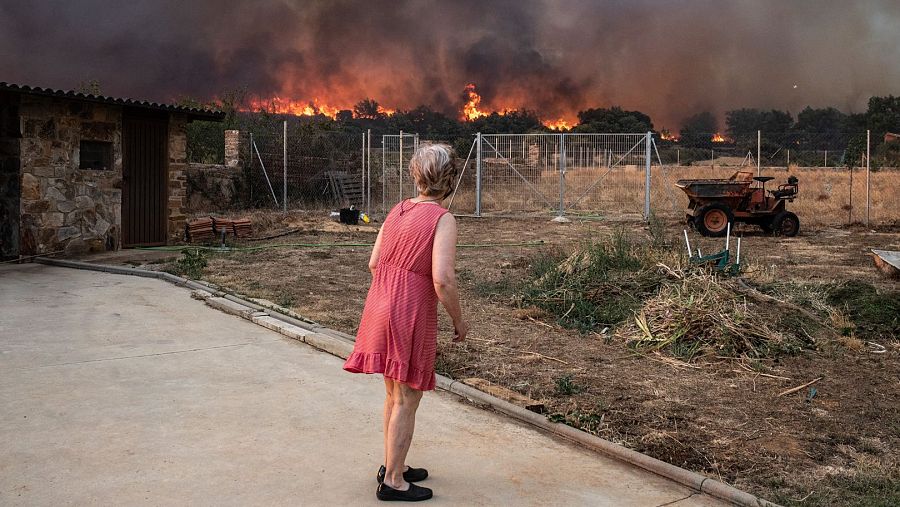 INCENDIO FERRERUELA DE TABARA.