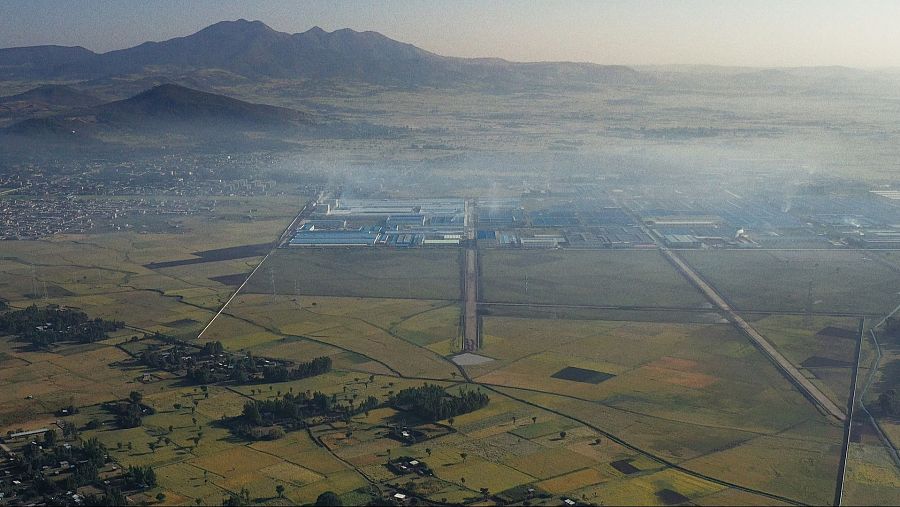 Vista aérea del Estearn Industry Park