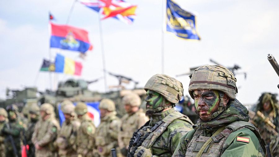 Fuerzas militares en Rumanía en 2025