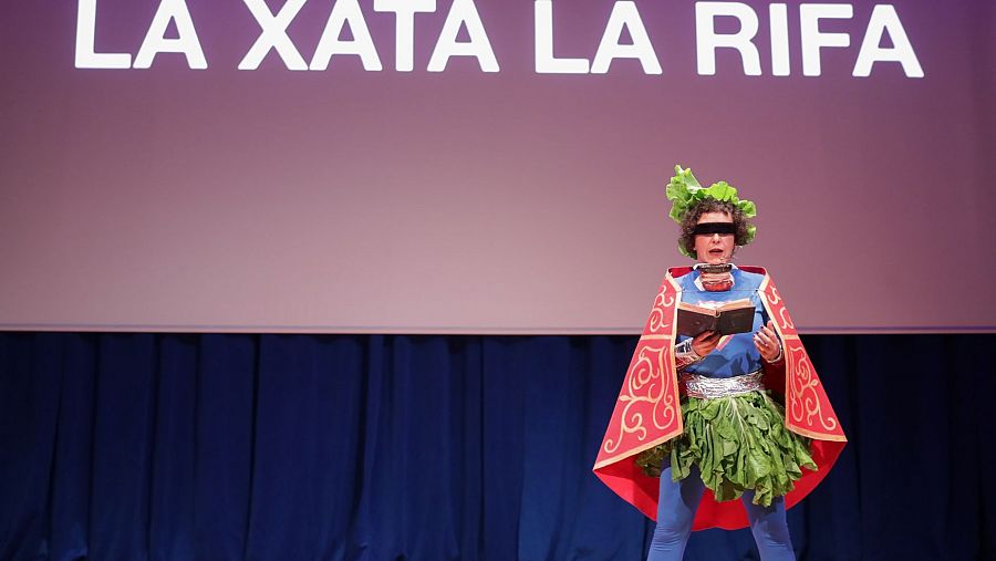 Performance de La Xata la Rifa