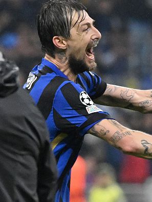 PSG - Inter: Francesco Acerbi