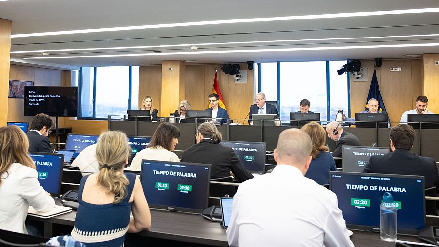 Comparecencia parlamentario del presidente de RTVE en el Congreso