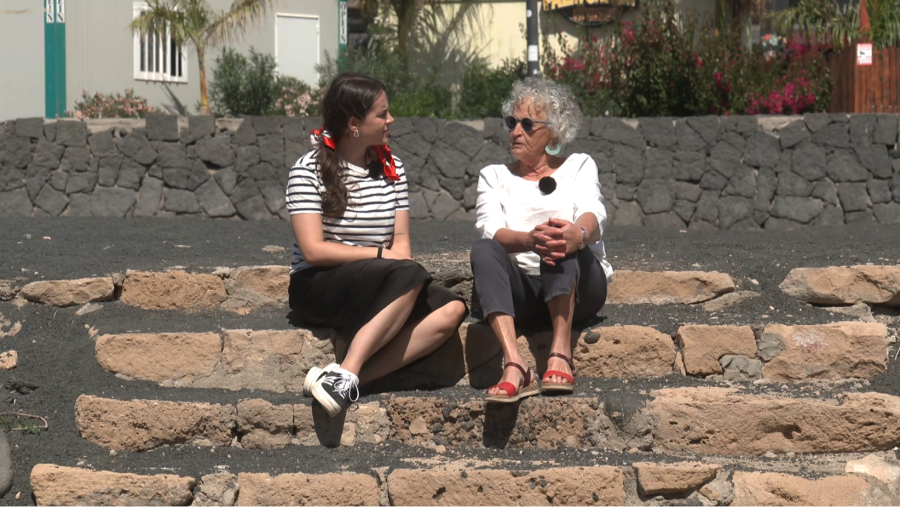 La familia de Inés Caraballo fue expropiada para construir un puerto en Lanzarote