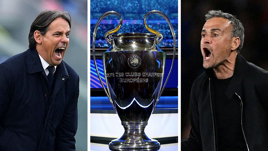 Inzaghi o Luis Enrique, solo uno levantará la Copa de Europa.