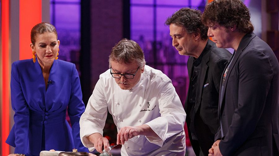 El chef Andoni Luis Aduriz les acompañará en la eliminación