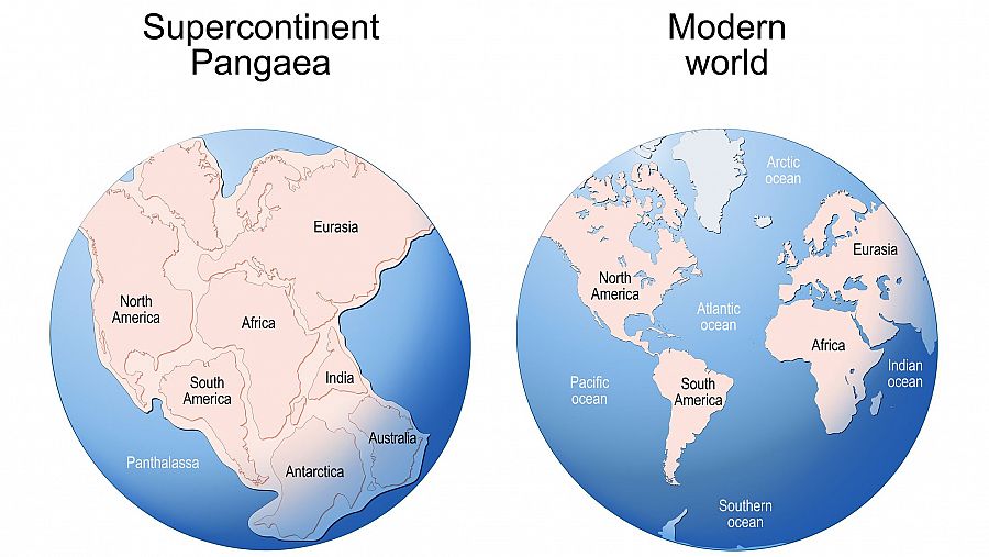 Una superpluma está separando África