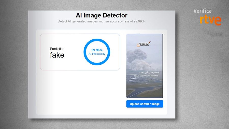 No son ataques hutíes contra un aeropuerto israelí, es falso