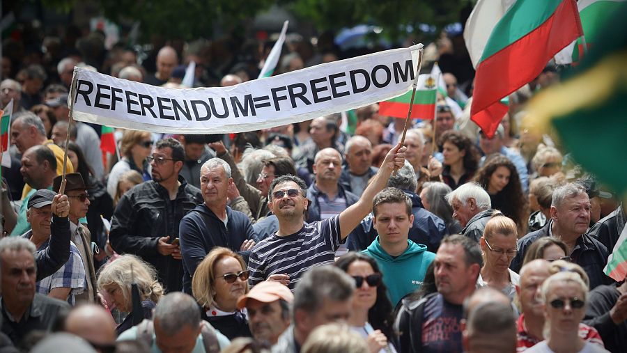 La ultraderecha congrega a miles de personas en Bulgaria contra la adopción del euro