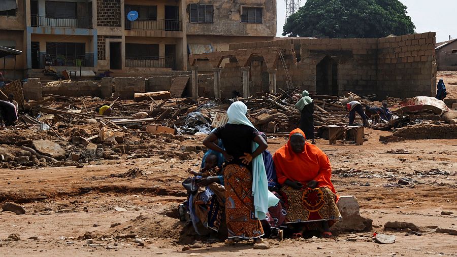 Más de 150 muertos por las inundaciones en le oeste de Nigeria