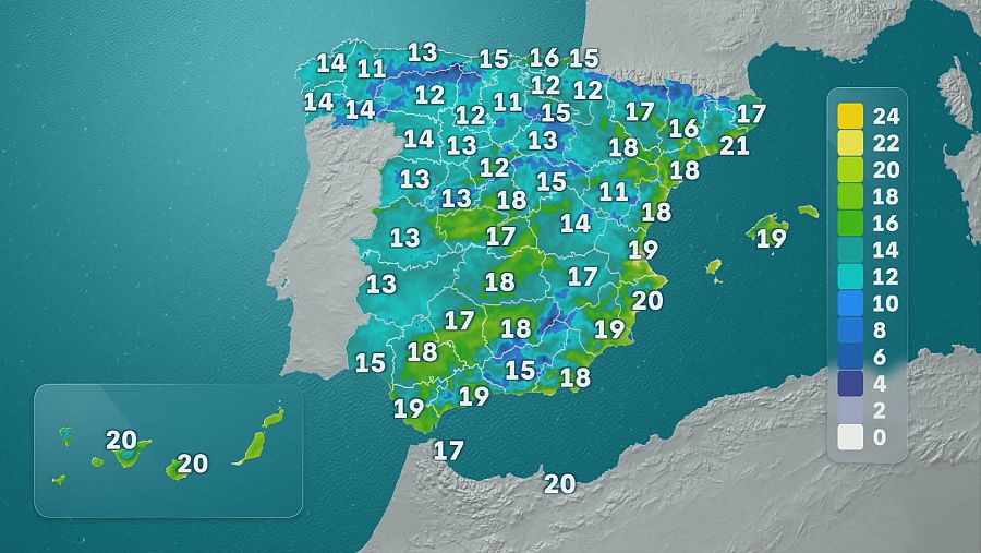 El tiempo hoy 3 de junio