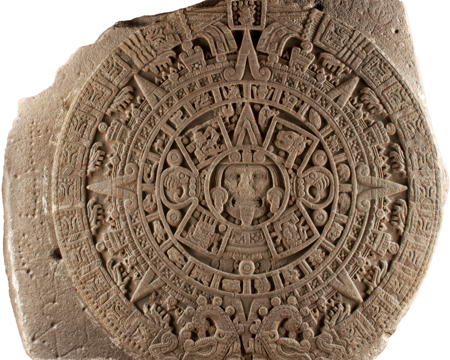 Piedra del Sol azteca, uno de los tesoros del museo