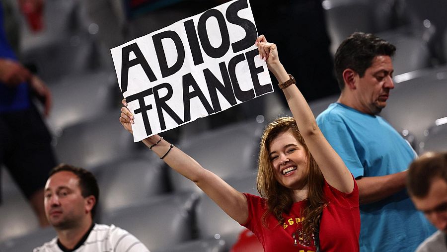 Francia cayó eliminada ante España en las semis de la Euro 2024.