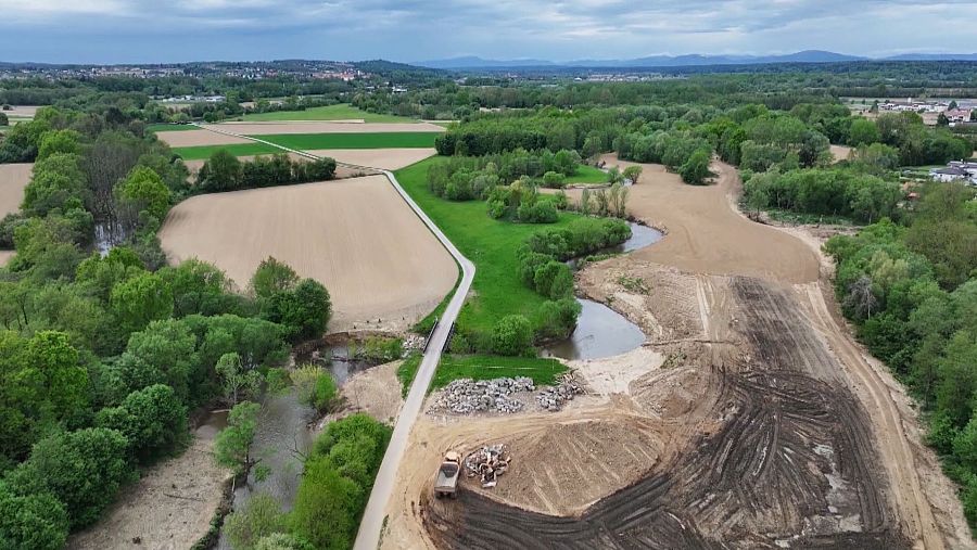 La restauración fluvial del río Laftnig, en Austria