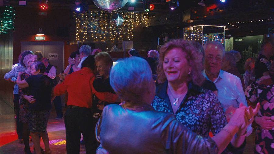 Algunos mayores siguen muy activos