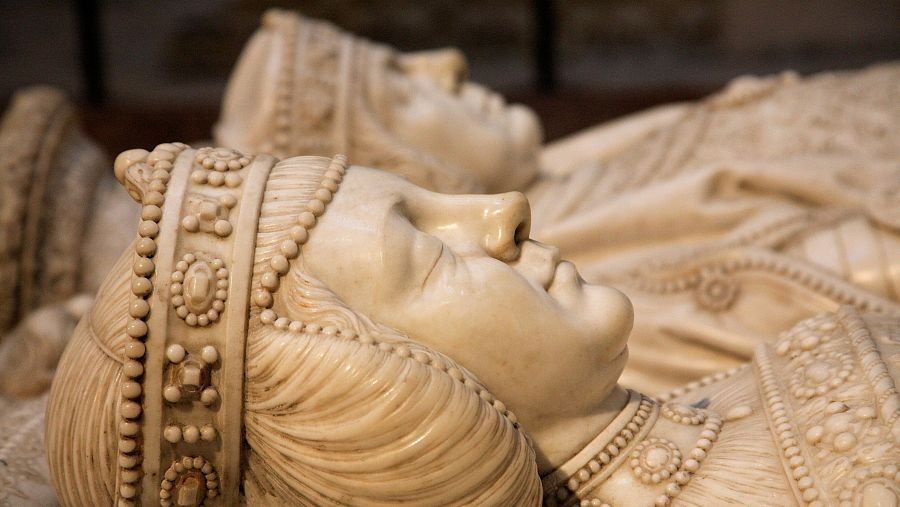 Tomba de Pedro Fernández de Velasco i Mencía de Mendoza y Figueroa