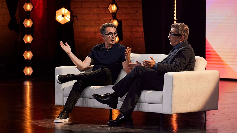 Berto Romero, junto a Andreu Buenafuente