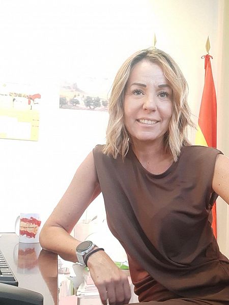 La fiscal antidroga Macarena Arroyo en su despacho en Algeciras