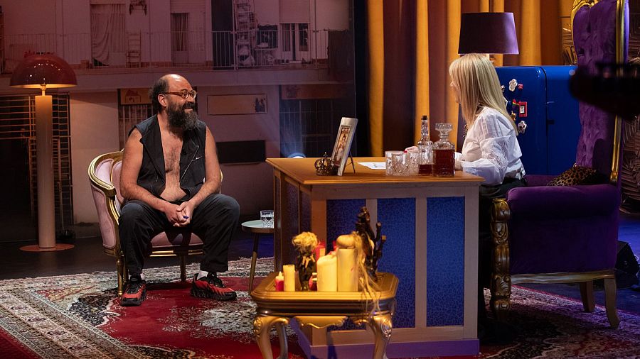 Ignatius con Henar Álvarez