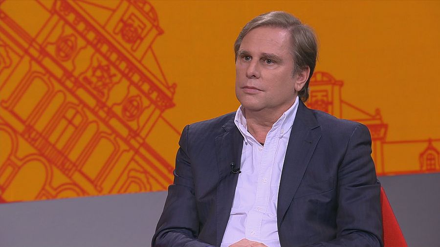 Joan Garriga de VOX, al programa 'Aquí parlem'