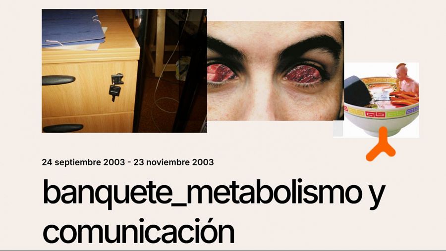 Exposición banquete_metabolismo y comunicación (2003)