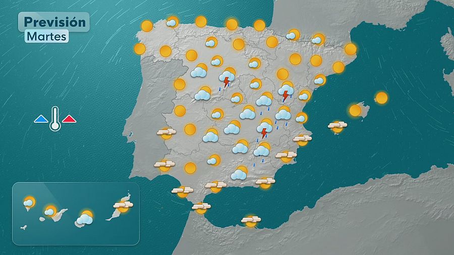 El tiempo hoy 16 de junio